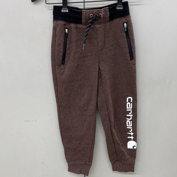 Old Navy Kids/ Boys Jogger Pants - 2 pairs Size Sm 6-7 Camo & Carhartt - Picture 2 of 12